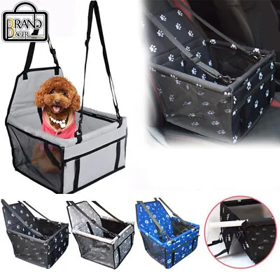 £13.68 • Buy Portable Dog Car Pet Folding Seat Belt Pet Cat Puppy Travel Carrier Hammock Bag