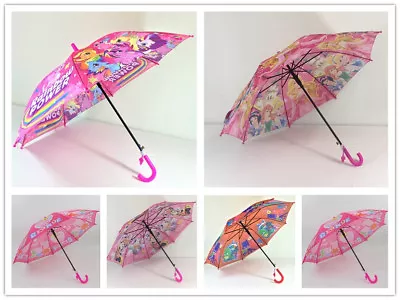 Umbrella Kids Girls Water Proof Little Pony Princess Pink Cue Au Stock • $15.99