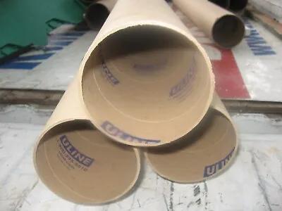 6 TUBES & CAPS  4  X 36   Kraft Shipping Mailer Mailing Storage Postal Tubes • $15.94