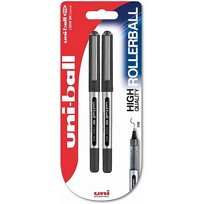 Uni Ball Eye Fine Pen Black Pack Of 2 • £4.90