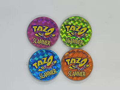 Original Tazo Slammers Full Set Of 4 Looney Tunes 1996 RARE #1 • $19.99