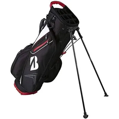 Bridgestone Golf 14-Way Divided Stand Bag - Black • $349