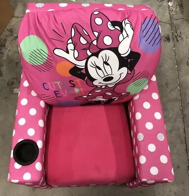 Magnolia Kids 1305MM Disney Minnie Mouse Cup Holder Recliner • $40.60