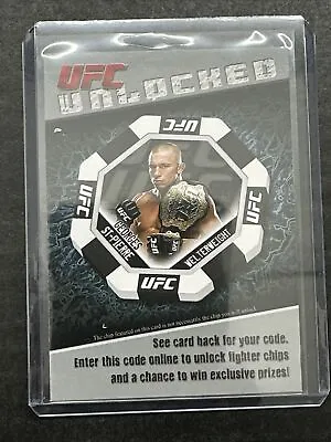 2011 Topps UFC Title Shot Unlocked Card #4 Georges St-Pierre GSP • $1.69