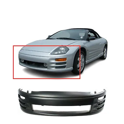 Front Bumper Cover For 2000-2002 Mitsubishi Eclipse 6400B278 MI1000268 • $137.91