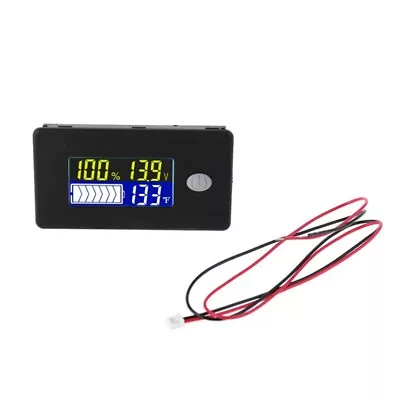 12V-48v LED Battery Indicator Voltmeter Monitor Level Meter Gauge Lamp Indicato • £8.10