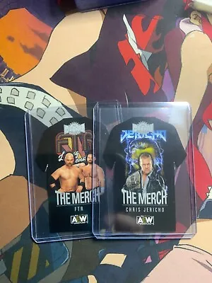2022 Skybox Aew Metal Universe The Merch Cards Pick Your Fav Wrestlers • $2