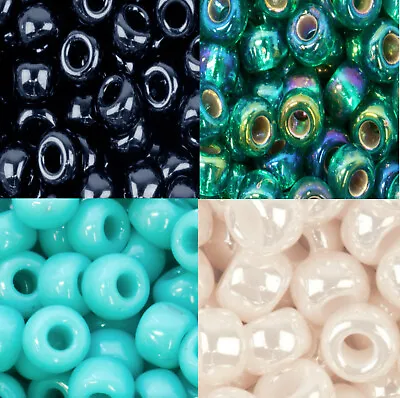 Miyuki Round Seed Beads 8/0 Approx 1100 Beads. Choose From Over 10 Colours • £4.10