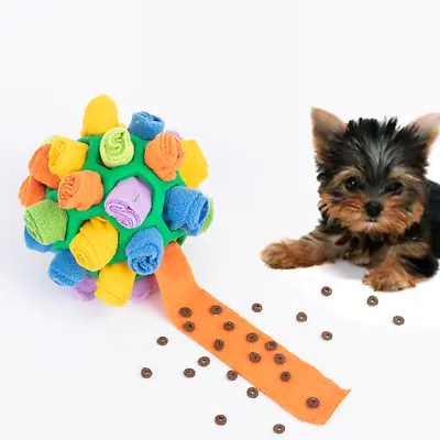 $23.99 • Buy Upgrade Pet Dog Snuff Ball Sniffing Training Dog Pad Relieve Stress Puzzle Toys