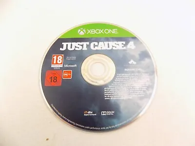 Mint Disc Only Xbox One Just Cause 4 VI-323 • $9.90