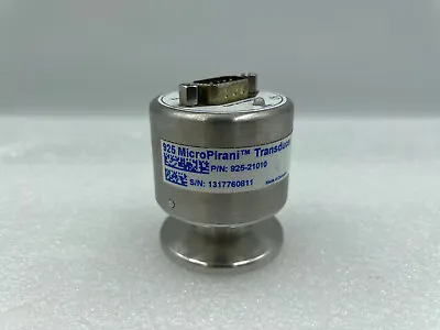 $499 • Buy MKS 925-21010 MicroPirani Vacuum Pressure Transducer