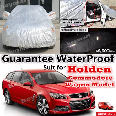 For Holden Commodore Wagon Premium Aluminum Car Cover Waterproof  UVproof Cover • $82