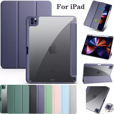 $26.79 • Buy For IPad 5/6/7/8/9th Gen Air 4 5 Pro 11  12.9  Shockproof Stand Smart Case Cover