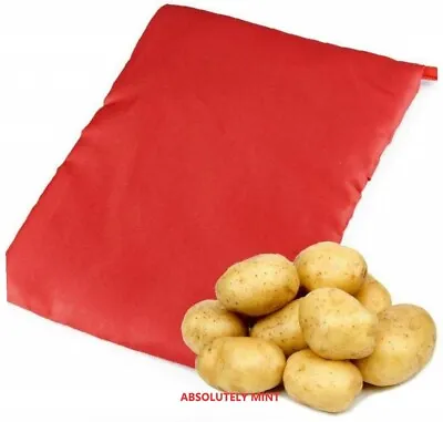 £1.75 • Buy Jacket Potato Microwave Cooker Bag 4 Minutes Express Fast Reusable Washable Cook
