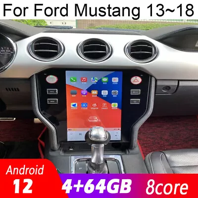 11.8  Touchscreen Radio Android Gps Navigation Carplay For Ford Mustang 13~18 • $727.68