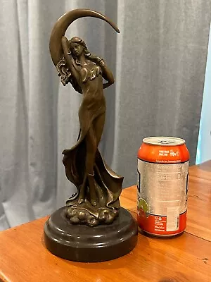 Auguste Moreau Bronze Sculpture Statue Art Decor Venus Nouveau  • $175