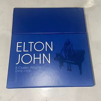 5 Classic Albums [1970-1973] By Elton John On CD's Box Set • $39.99