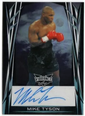Mike Tyson 2024 Leaf Vibrance Midnight Whatnot Exclusive Auto Prismatic 2/3 • $39