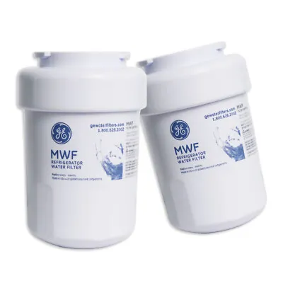 GE MWF 46-9991 GWF SmartWater MWFP GWF Refrigerator Water Filter NEW 2 Pack • $19.96