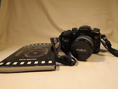 Konica Minolta Maxxum 7D Camera / AF Zoom Lens 28-80mm / Strap / Manual • $250