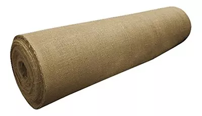 60  Wide 100 Yards 100% Natural Jute Upholstery Burlap Roll - SHIPS FREE • $275.95