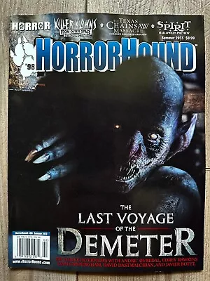 HORRORHOUND Summer 2023 No 98 LAST VOYAGE Of The DEMETER Killer Klowns TEXAS CSM • $9.99