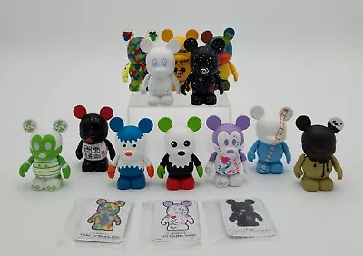 Disney Vinylmation Urban Series #2 Complete Set Of 12 Figures 3  W/Some Cards • $85.58