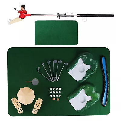 Children's Golf Club Mini Action Figure Toy Set Indoor And Outdoor Games • $45.76