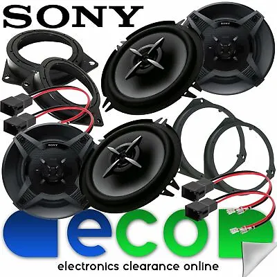 SONY Vauxhall Corsa B 1993 - 2000 Front Door & Rear Hatch Car Speaker Full Kit • £115.50