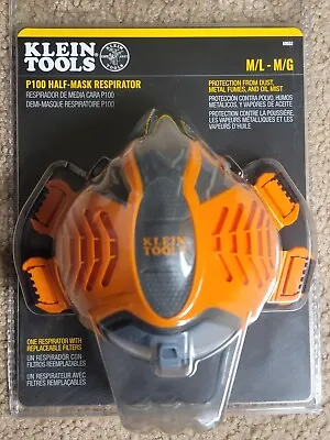 Klein Tools P100 Half-Mask Respirator Medium/Large 60552 • $24.98