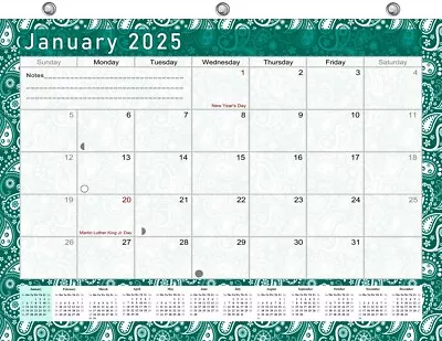 2025 Calendar 12 Months Student Calendar / Planner For 3-Ring Binder - V024 • $12.99