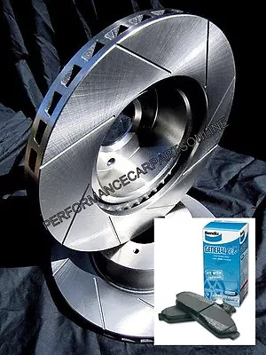 $197.49 • Buy SLOTTED VMAX FORD TERRITORY 2WD & 4WD 04-16 REAR Disc Brake Rotors & BENDIX PADS