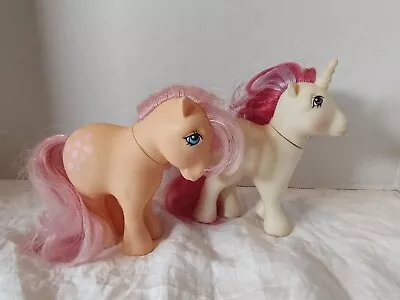 $10 • Buy Vintage My Little Pony G1 Peachy And Moondancer As Is. 1982 And 1983.