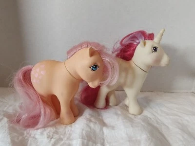 $10 • Buy Vintage My Little Pony G1 Peachy And Moondancer As Is. 1982 And 1983.