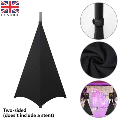 £16.11 • Buy DJ Light Speaker Stand Cover Tripod Stand Skirt Scrim For Banquets Events UK