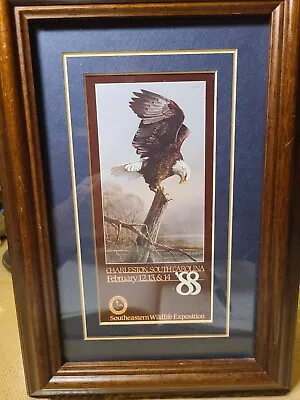 R J McDonald 1988 SWE Print Bald Eagle • $75