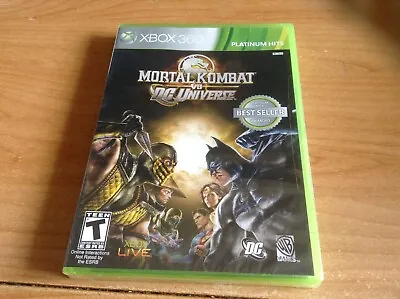$20 • Buy Mortal Kombat Vs. DC Universe (Xbox 360, 2008) Brand New Factory Sealed