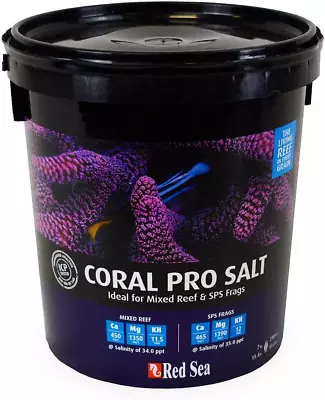 Red Sea Fish Pharm ARE11220 Coral Pro Marine Salt For Aquarium 55-Gallon • $56.80