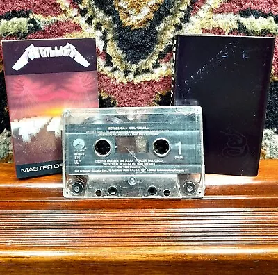 Vintage Metallica 'Kill 'Em All' Cassette Tape Only Plus Two Separate Inlays  • $17.50