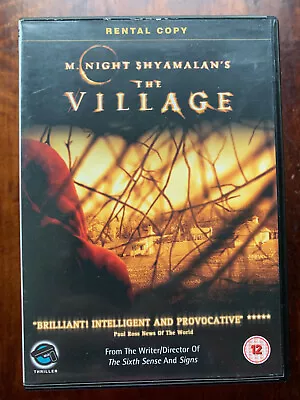 £4.80 • Buy The Village DVD 2004 Shyamalan Horror Movie Rental Version