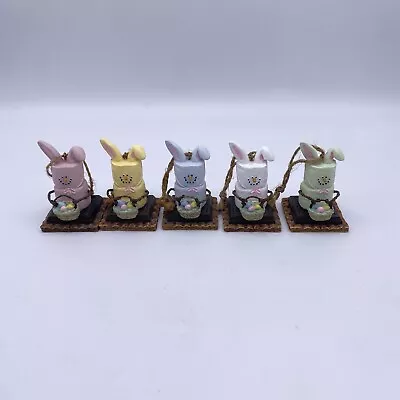 S'MORES Ornament Easter Bunny Set Of 5 Midwest Seasons Cannon Falls • $49.99