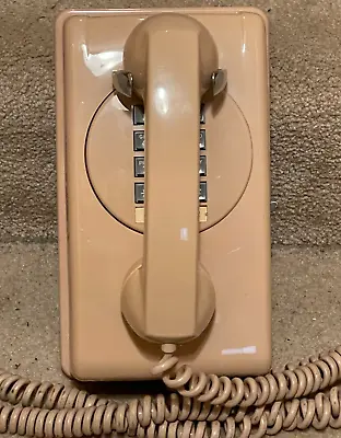 Vintage Stromberg Carlson Wall Phone In Peach *Sold As Is* • $15