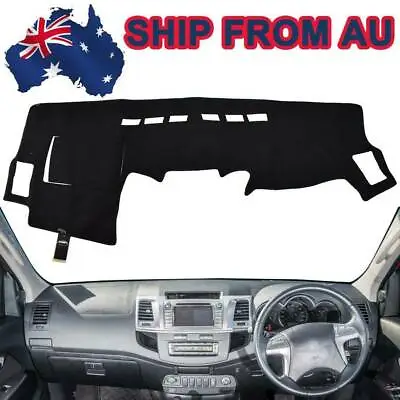 AU For Toyota Hilux 150 Series SR SR5 2005-2015 Dash Mat Dashboard Cover Dashmat • $24.98