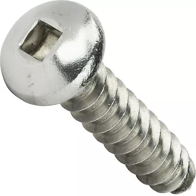 #10 Square Drive Pan Head Sheet Metal Screw Self Tap Stainless Steel All Lengths • $335.59