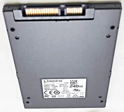 240GB KINGSTON SA400S37/240G 7mm 2.5  SATA SSD Solid State Drive • £13.96