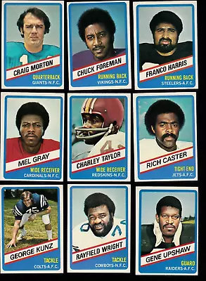 1976 Topps / Wonder Bread All-Star Series Set 0f 24 • $6.99