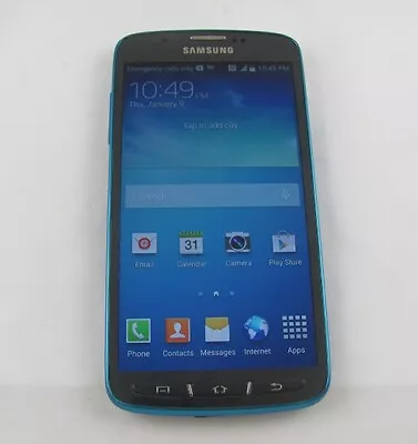 Samsung SGH-i537 Galaxy S4 Active AT&T Phone  GOOD (Blue) • $44.90