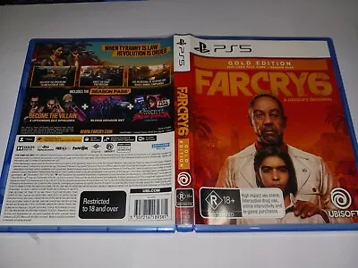 Far Cry 6 (sony Ps5 Game  R18+) • $26.95
