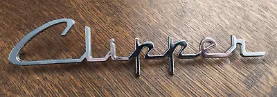 Vintage Packard Script Clipper Emblem Chrome 9   1940's NEW ! Free Shipping • $48