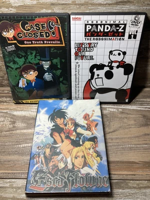 $9.95 • Buy ￼ Japanese Anime Dvd Lot. Panda-z ￼- Knight Baron Mystery- Esca Flowne